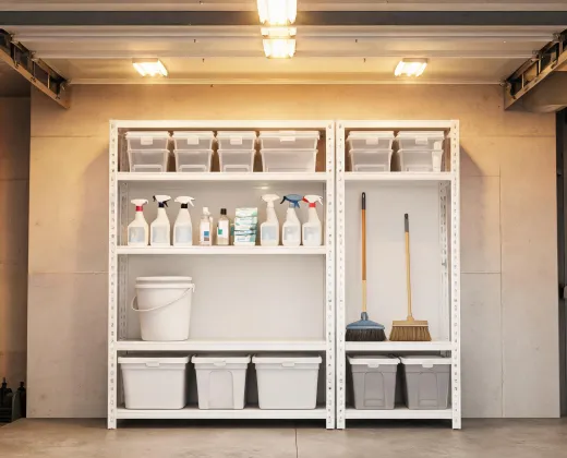 Garage storage cabinet